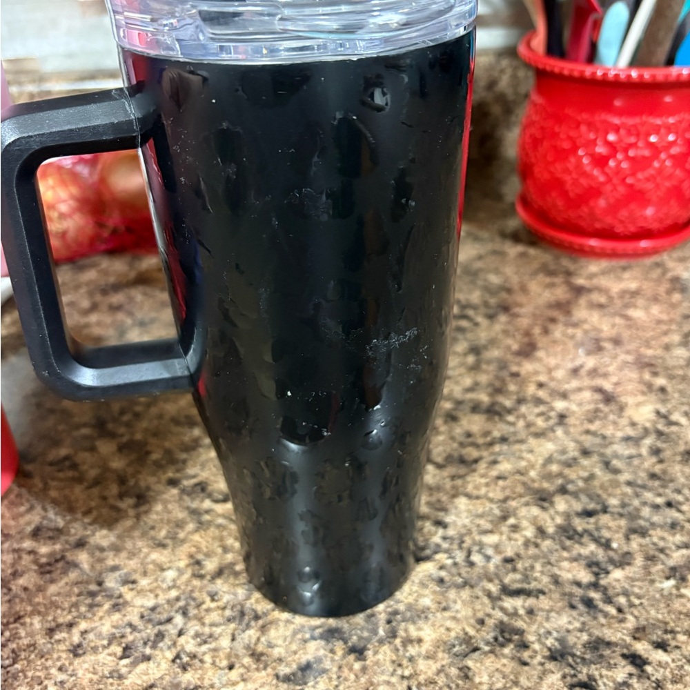 Hobby Lobby Black Tumbler with Handle